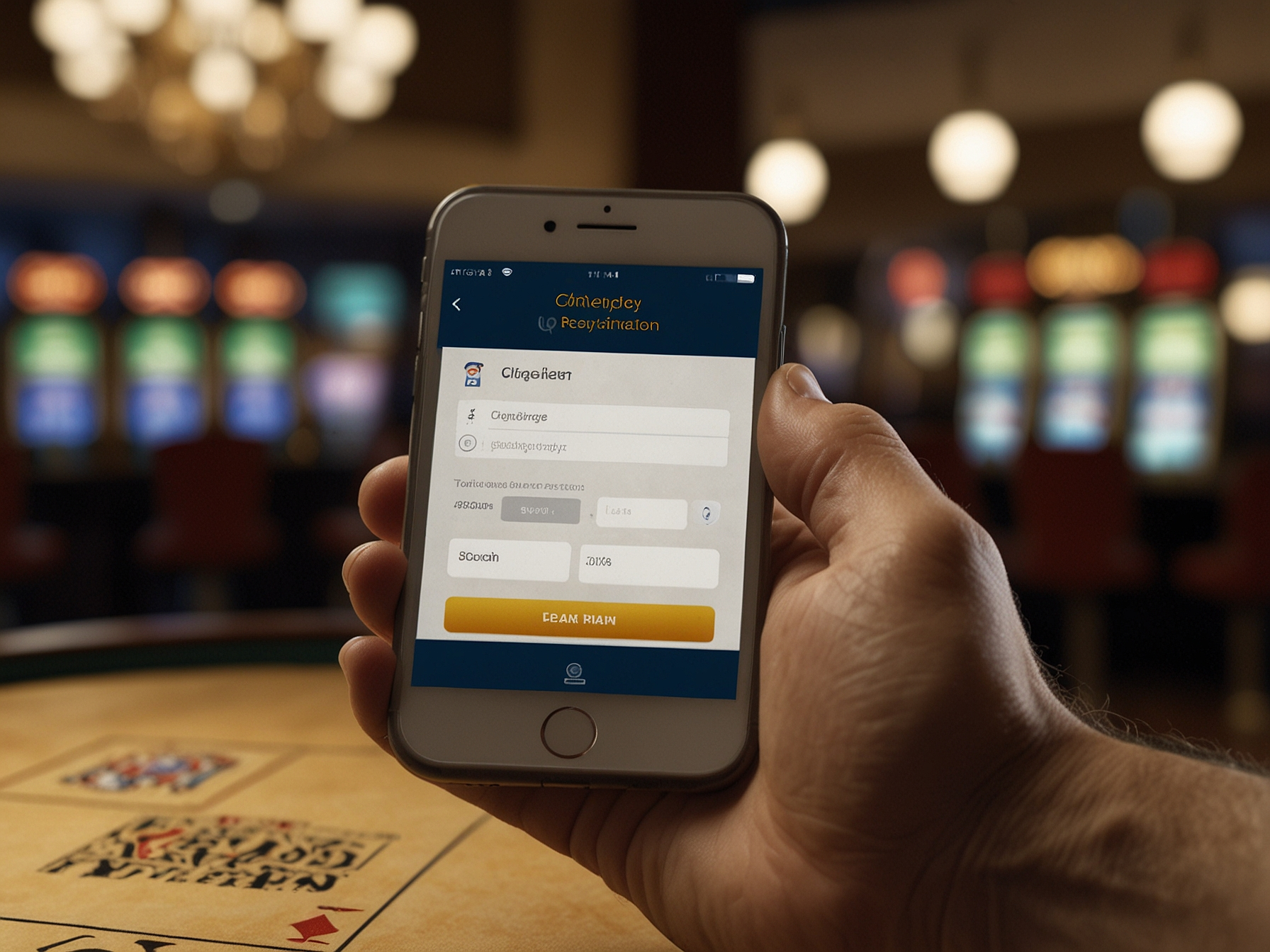 Процесс регистрации на Banda